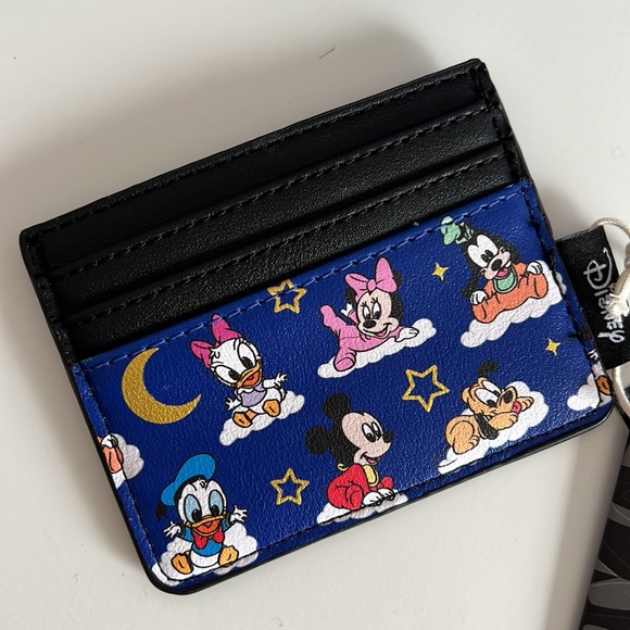 Donald & Daisy Duck Loungefly Mini Backpack & Mickey Baby cardholder bundle - Picture 5 of 11